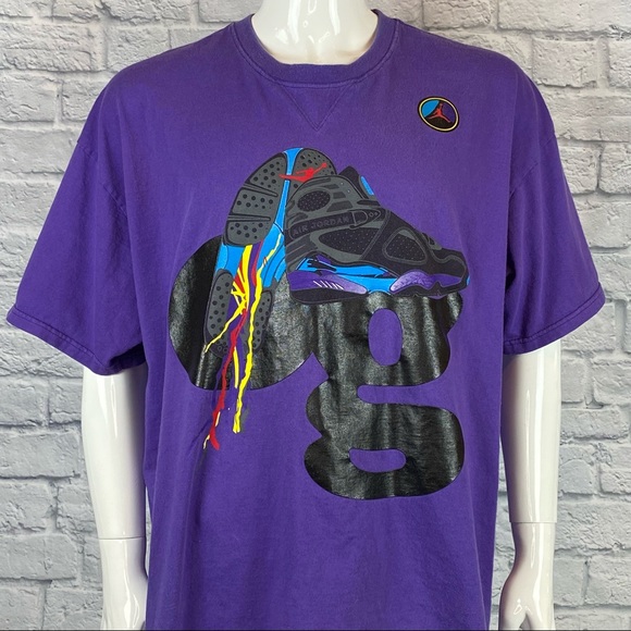 Vintage Jordan 8 Aqua Og Tee 